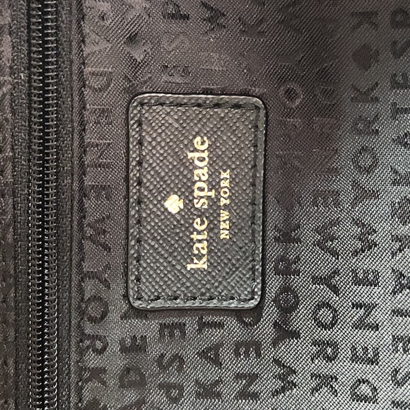 Kate Spade Black Quilted Backpack - Picture 11 of 12